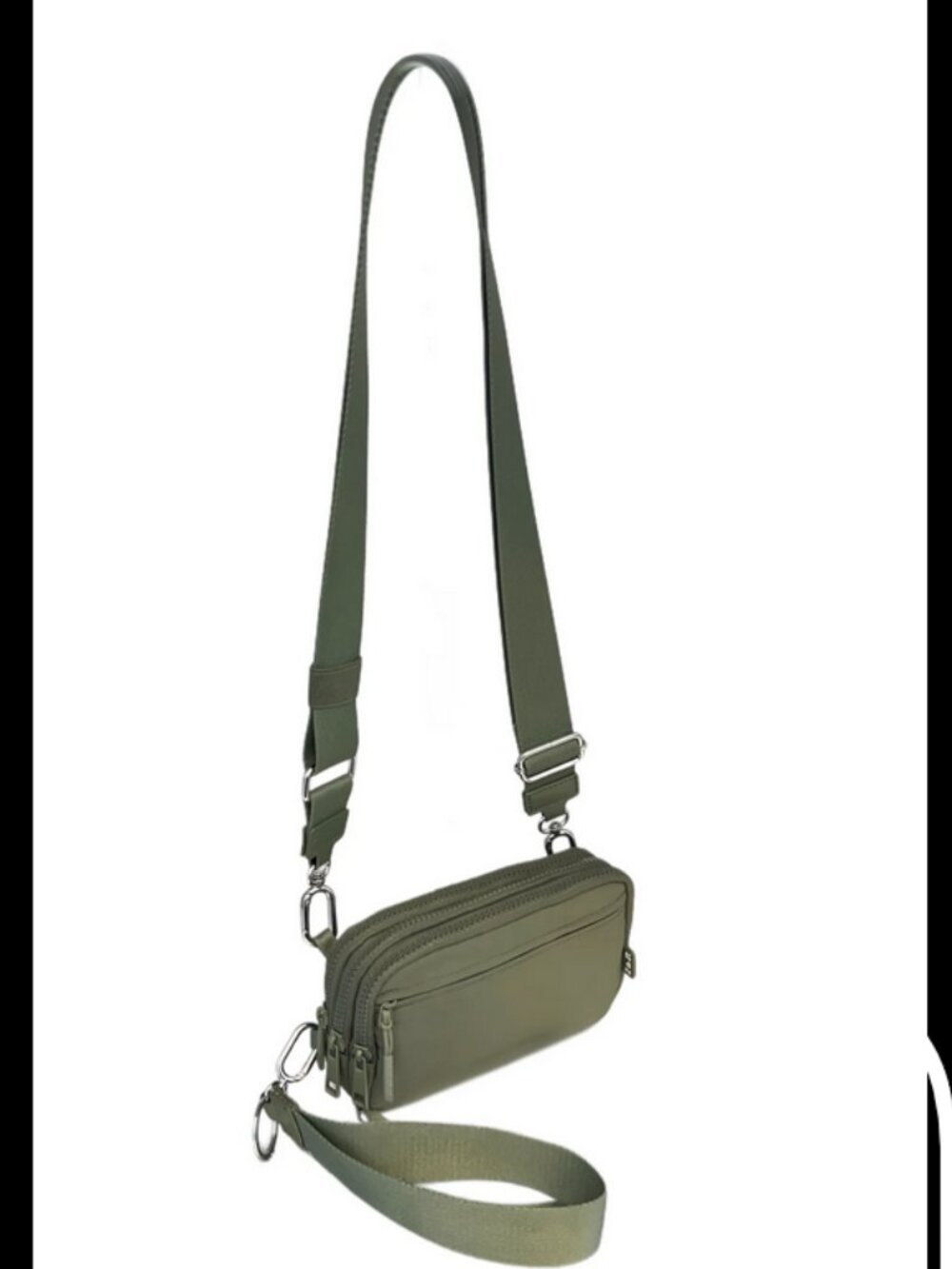 Iris & Rainbow Trio Wallet Crossbody Wristlet Wallet Purse